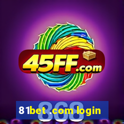 81bet .com login